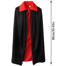 Schwarz Rot Umhang Halloween