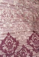 Eterea Renforce Bettwäsche Barock Damask Lila Burgund 135x200 + 80x80