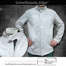 Schweißerjacke Schweißer Schutzjacke Leder "EDGAR" Rind Vollleder Schutzkleidung