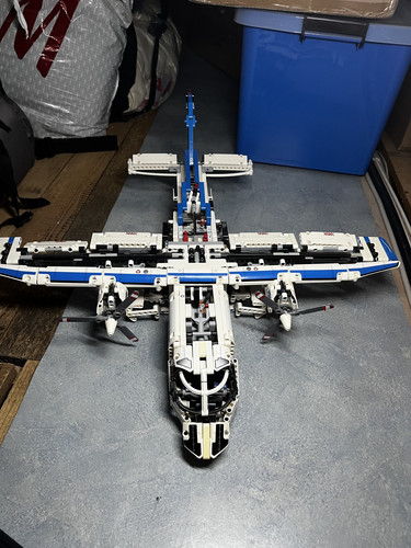 Lego technik frachtflugzeug - lego,