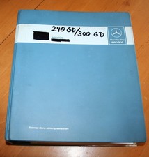 Mercedes Werkstatthandbuch G 460 - 240 GD / 300 GD - OM 616 / OM  617  ab 1979