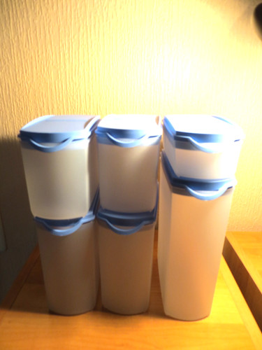 Tupperware 6er set deckel - set,