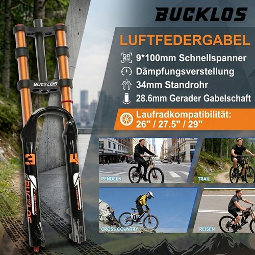 Fahrrad federgabel 5 29 - fahrrad-federgabel, 26/27,5/29