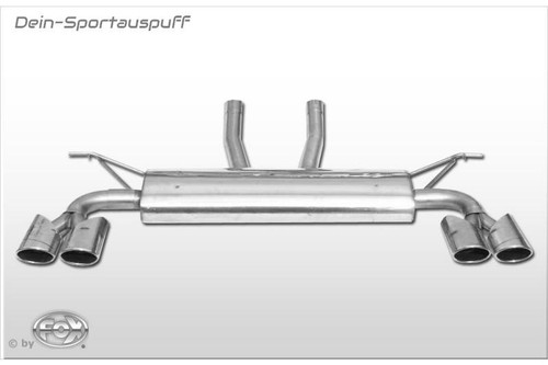 Fox duplex sportauspuff - duplex,