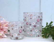 Teelichthalter Kerzenglas