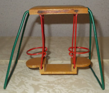 Caco Spielplatz Puppen Zweier Schaukel Puppenhaus Schiffschaukel ca. 18x12x14cm