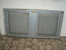 REKORD STAHLFENSTER Kellerfenster Verzinkt Stahlblech Metall Qualität 70er Jahre