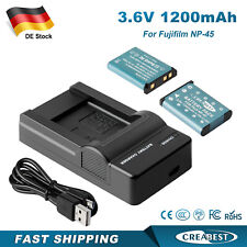 2Pcs NP-45S NP-45B NP-45A Akku