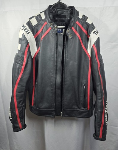 Triumph leder motorrad jacke - leder,