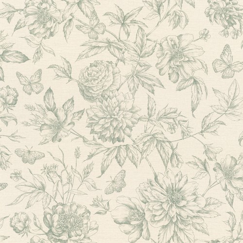 Rasch vliestapete peonies - vliestapete,