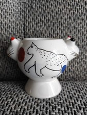 Villeroy & Boch Animal Park Eierbecher Katzen ca. 7 cm hoch