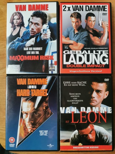 Dvd sammlung jean claude - dvd,