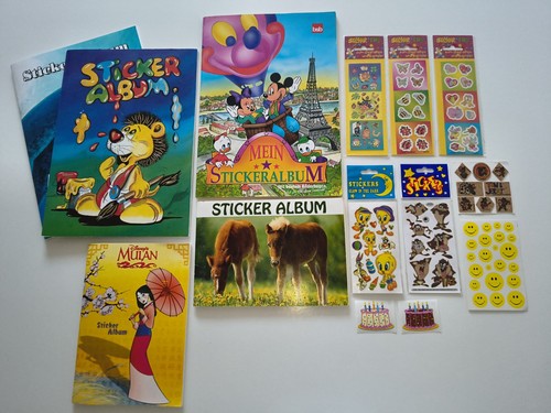 Riesiges stickeralbum 90er - riesiges,