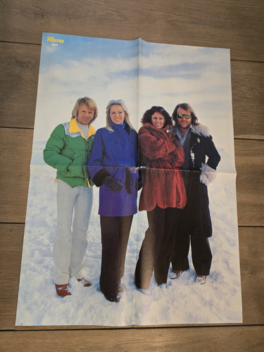Abba blondie mega poster - abba,