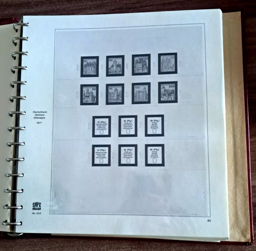 Leeres vordruckalbum bund - vordruckalbum,