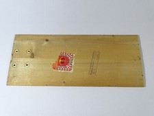 Holz Rückwand von einer Gustav Becker - Wanduhr Regulator