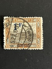 Saargebiet  Nr. 80 gestempelt