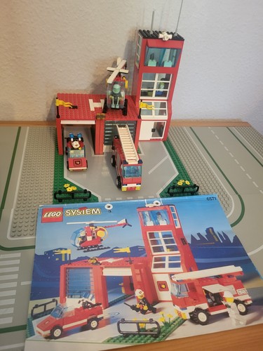 Lego system 6571 feuerwehr - -,