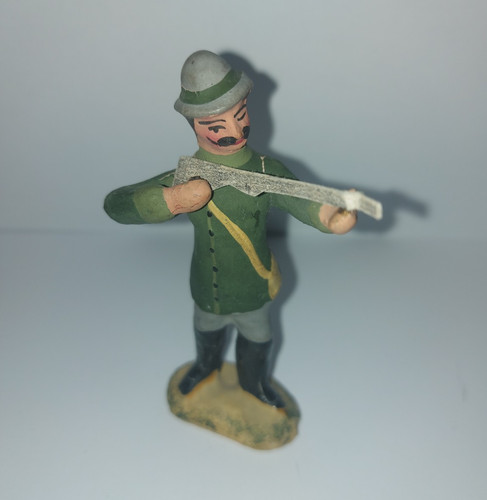 Massefigur jäger mit gewehr - jäger,