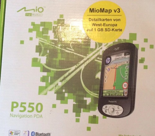Mio p550 navigation - p550, pda