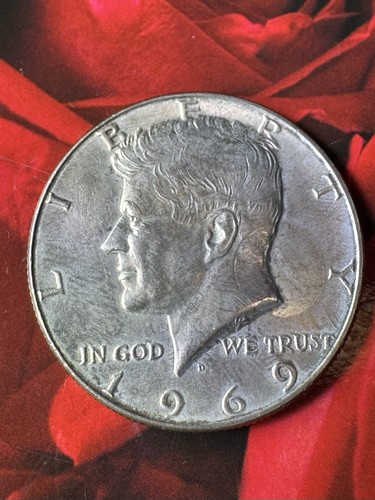 Usa kennedy half dollar 1969 - usa,