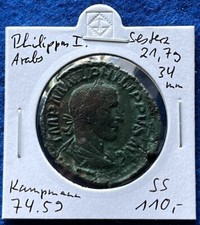 Philippus I. Arabs Sesterz Rom