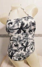 Damen Badeanzug Gr 42 Palmen