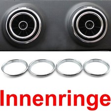 4x Lüftungsringe Aluminium