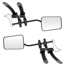 2 Stück Caravanspiegel DeLuxe Wohnwagenspiegel Spiegel Universal Aufsetzspiegel