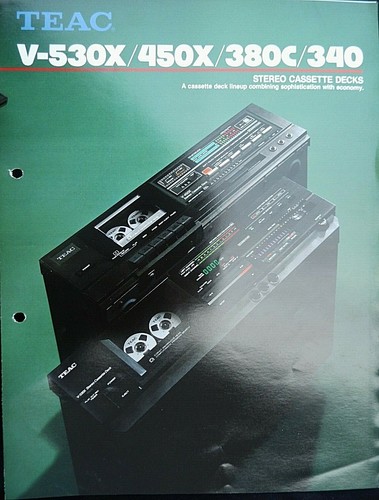 Teac prospekt aus 1988 - teac,