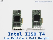 Intel I350-T4 Low Profile/Full