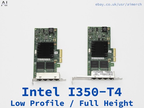 Intel i350 low - intel, i350-t4