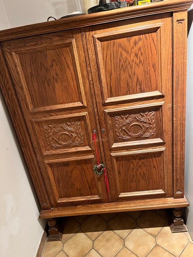 Alter jagdschrank teilmassiv - alter,