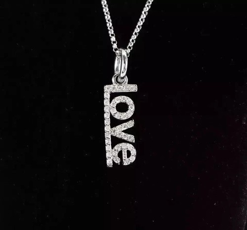 Damen love anhänger 2 - damen, karat