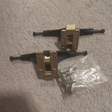 Longboard Trucks Black Gold