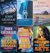Bücherpaket 6x John Grisham