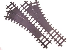 1x Weichenpaar 1 Linke & 1 Rechte Weiche Eztec/Scientific Garteneisenbahn Spur G