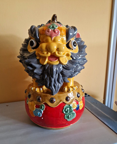 Chinesischer wächterlöwe foo - wächterlöwe,