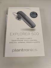 Plantronics Explorer 500 Bluetooth-Mono Headset, HD-Audio,Bluetooth, Schwarz