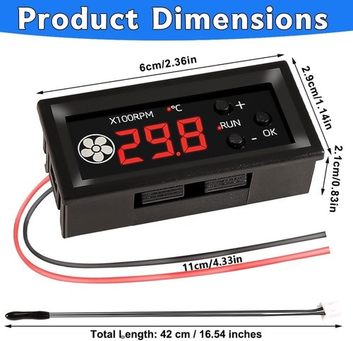 12v draht lüfter - 4-draht,
