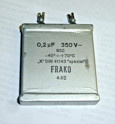 Kondensator frako µf - frako,