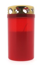 1-50 Grabkerzen | Rot | mit