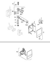 Geberit Befestigungsplatte zu