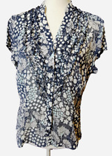 Damen Taft Bluse  "Bianca" Gr.  38  Rüschen Sommer sehr guter Zustand!