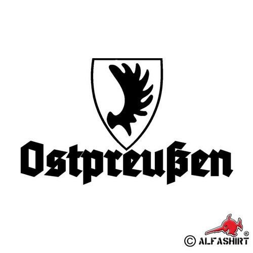 Aufkleber sticker ostpreußen - aufkleber/sticker,