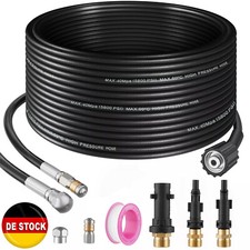 30m Rohrreinigungsschlauch M22 Kanalratte Abflussreiniger für Kärcher Kränzle