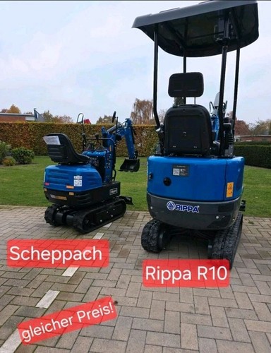 Rippa r10 minibagger - ⚡,