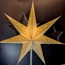 LED Papierstern Leuchtstern