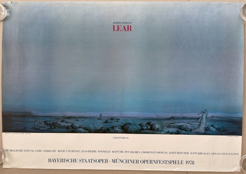 Plakat poster lear bayerische - plakat,