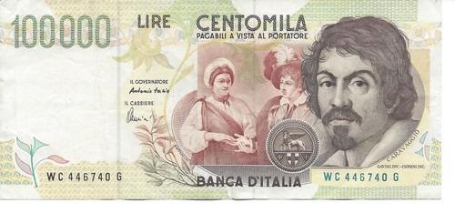 Geldschein banknote italien - banknote,